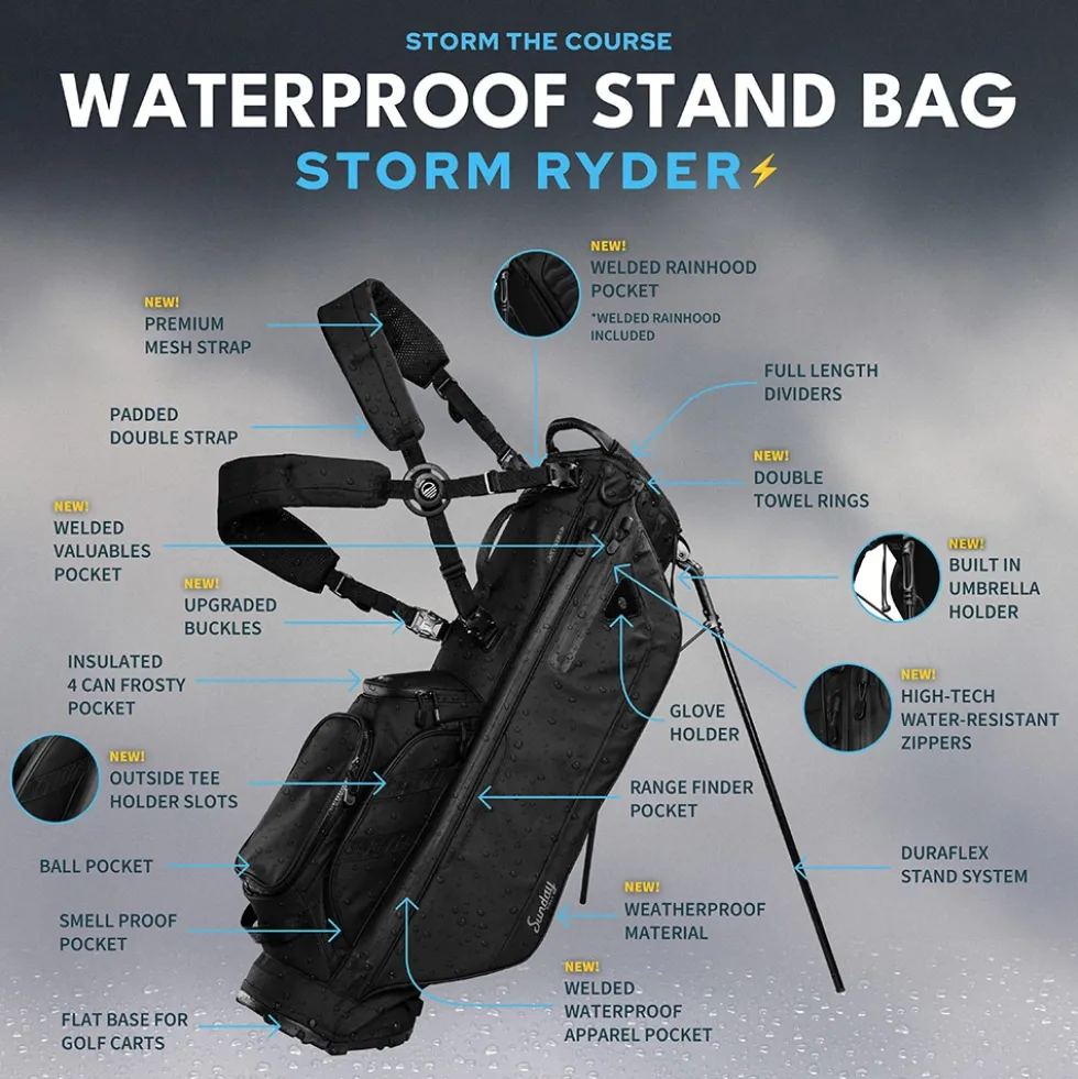 Storm Ryder Bærebag Svart