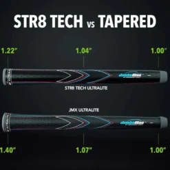 STR8 Tech Non-Tapered Ultralite Golfgrep
