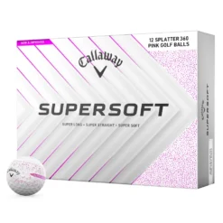 Supersoft Splatter 360 Golfball Rosa