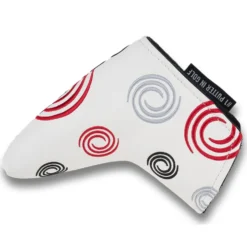 Swirl Blade Hvit Putter Headcover