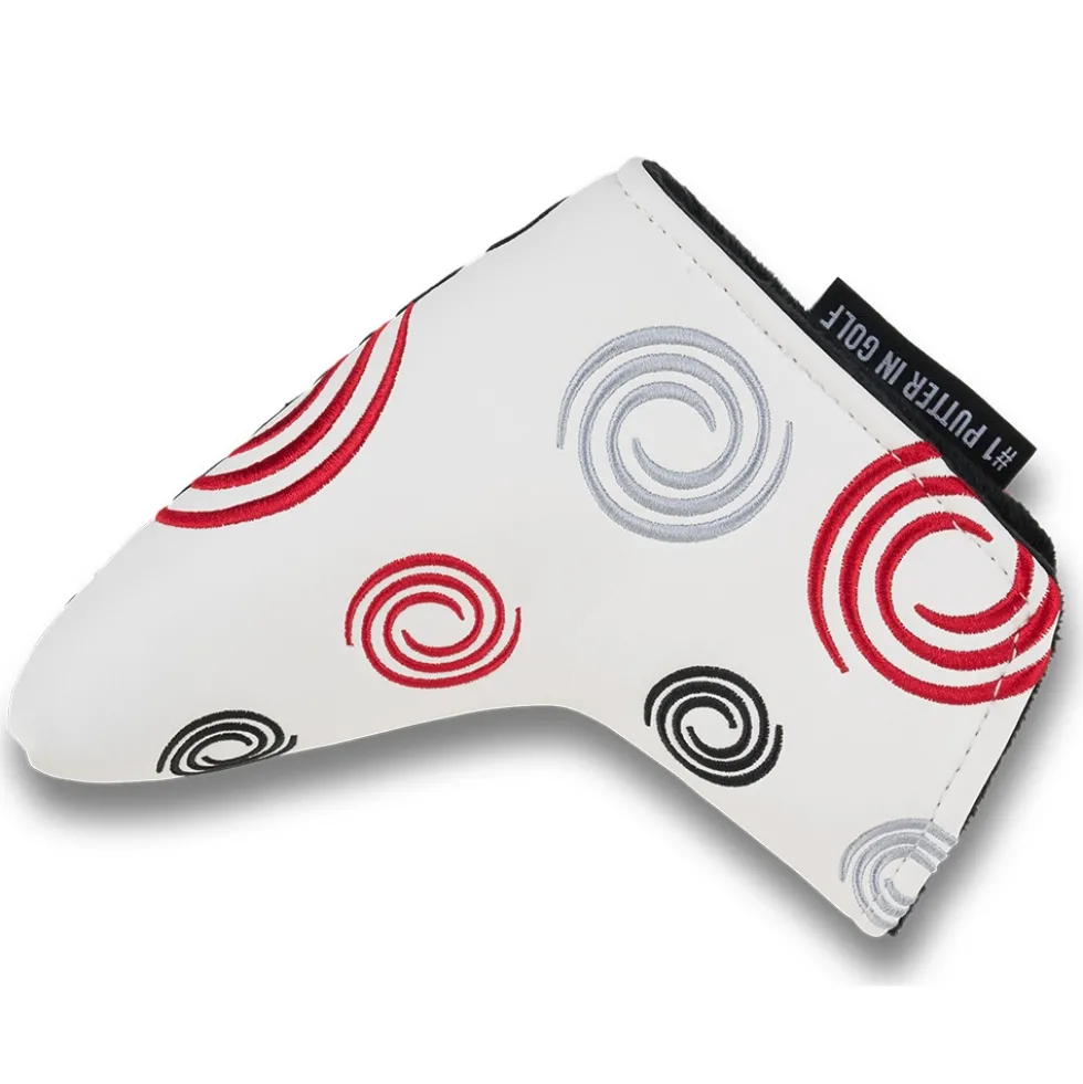 Swirl Blade Hvit Putter Headcover