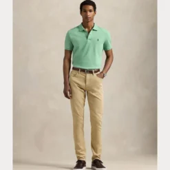 Tailored Fit Pique Herre Mintgrønn
