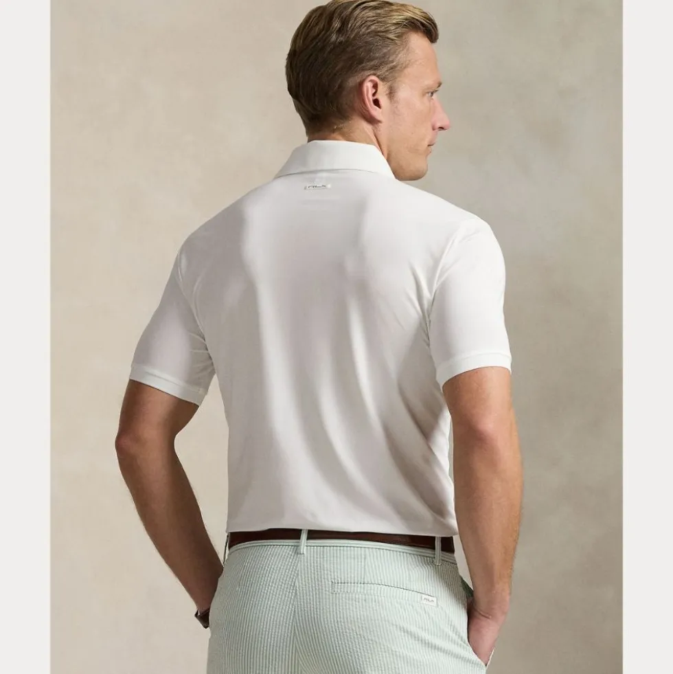 Tailored Performance Pique Herre Hvit