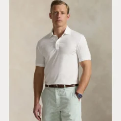 Tailored Performance Pique Herre Hvit
