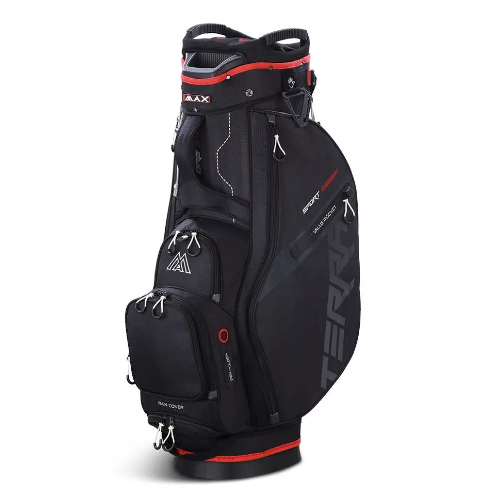 Terra Sport Trallebag Svart/Rød