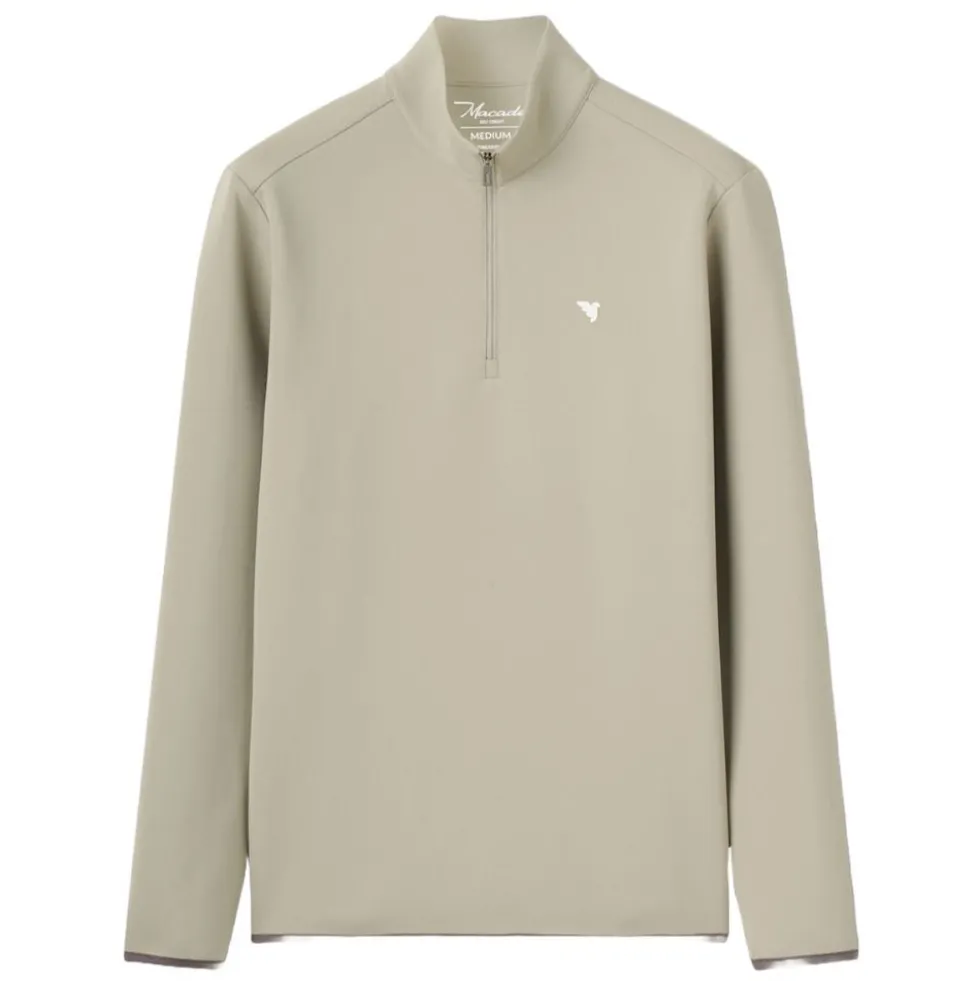 Therma Quarter Zip Genser Herre Grønn