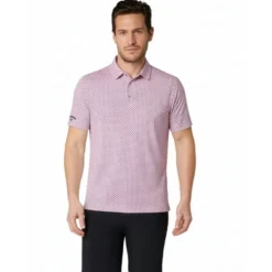 TM Golf Pique Herre Rosa
