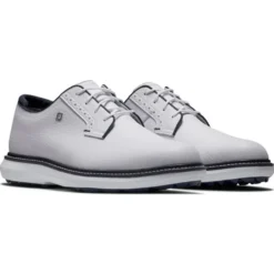 Traditions Blucher Golfsko Herre Hvit