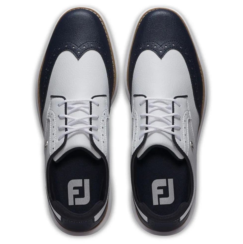 Traditions Spikeless Golfsko Dame Hvit