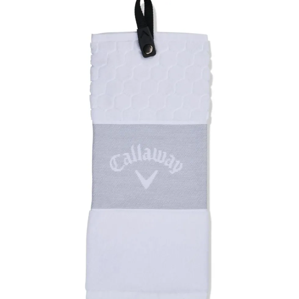 Tri-Fold Håndkle Hvit