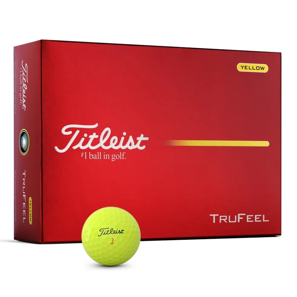 TruFeel Golfball Gul